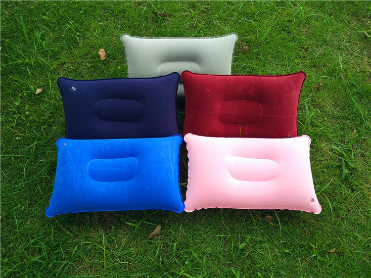 Portable PVC Air Pillow for Travel, Camping, and Nap