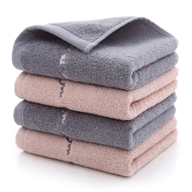 Absorbent Cotton Couple Face Towel Set