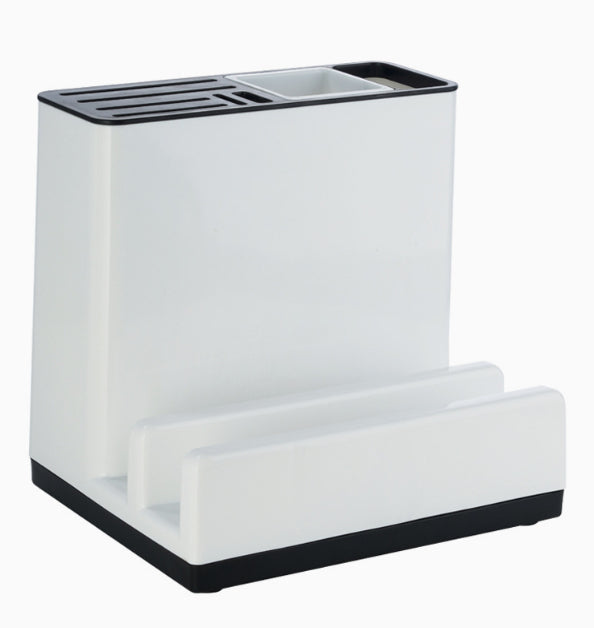 Kitchen Tableware Storage Holder & Plastic Knife Rack