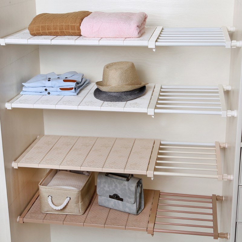 Adjustable Wall-Mounted Kitchen Storage Rack