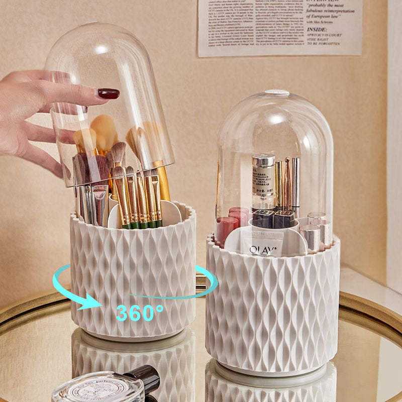 Large Capacity Transparent Desktop Cosmetic Storage Box