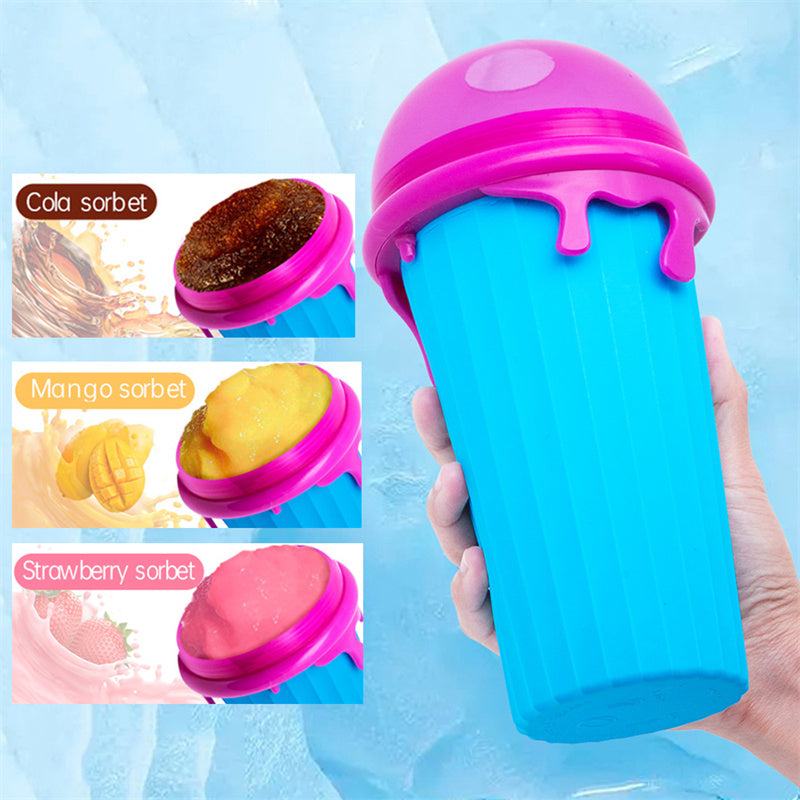 500ml Quick-Frozen Squeeze Slushy Maker Cup