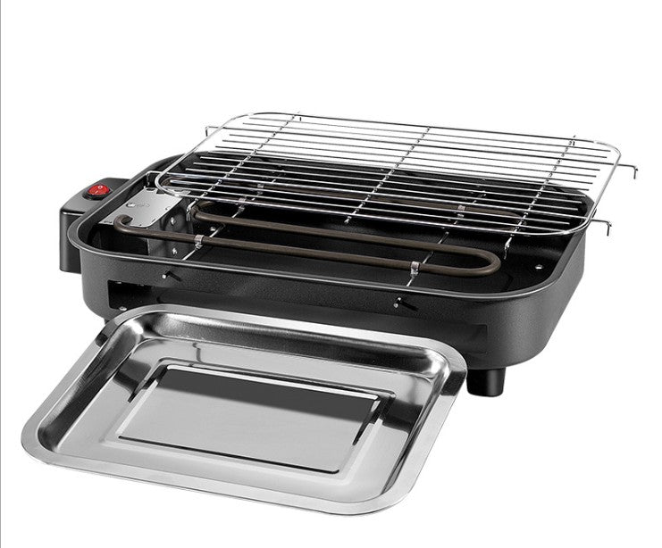 Korean Square Non-Smoking Electric BBQ Grill Pan
