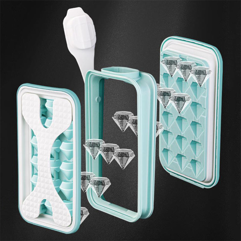 Creative Ice Ball Diamond Curling Ice Maker Kitchen Gadget