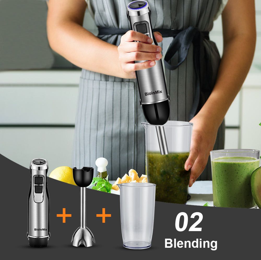 Powerful Handheld Immersion Blender