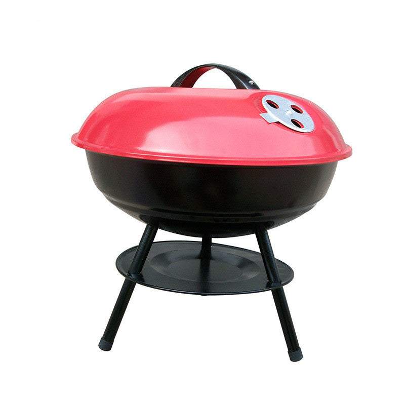 Portable Spherical Charcoal BBQ Grill Stove