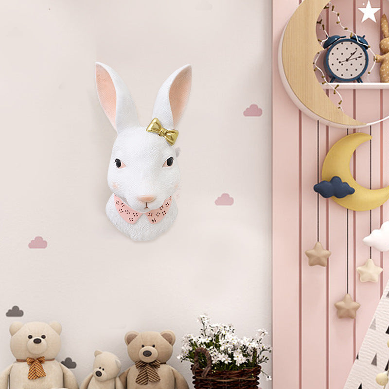 Original Cartoon Rabbit Wall Decor Art