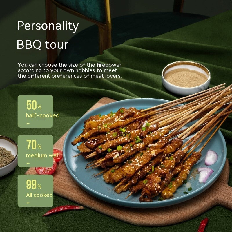 Automatic Multi-function Smokeless Skewers Machine